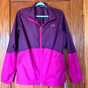 The North Face Women's Purple and Pink Jacket size Large NWT